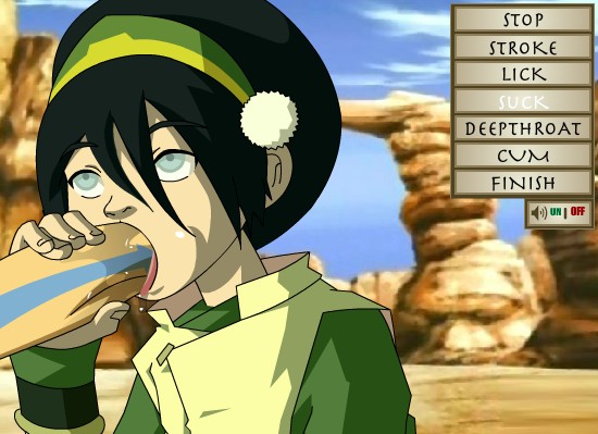 Porn Avatar Blowjob - Toph deepthroat - Hentai erotic games