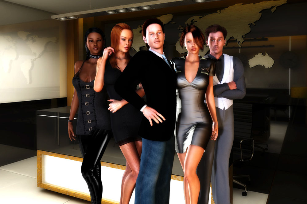 Office Sex Game Online - The Agency - 3d virtual sex game