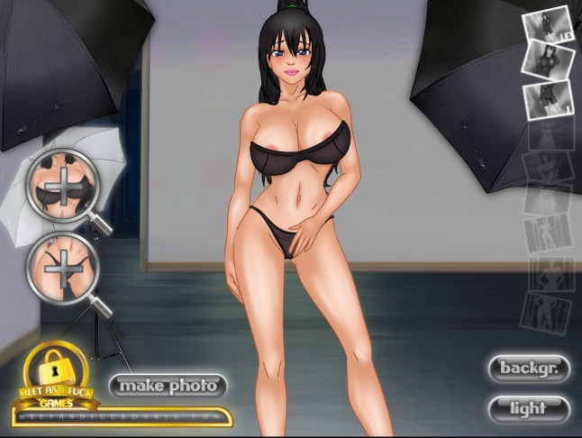 Sexy Porn Flash Games - Photo Session 2 - Sexy flash porn game