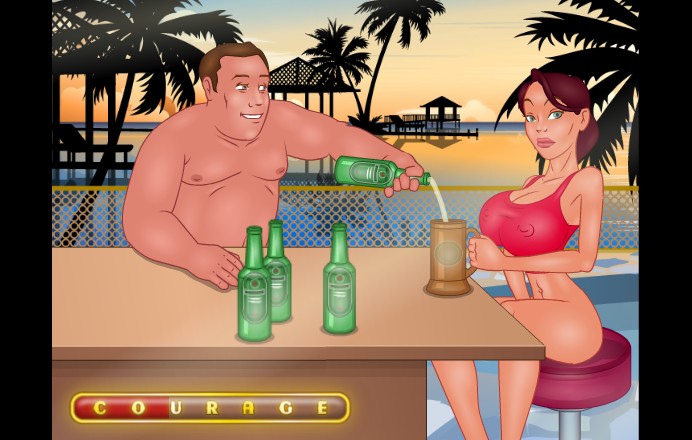 Drinking Sex Games Porn - Make her drunk - Life sex flash game